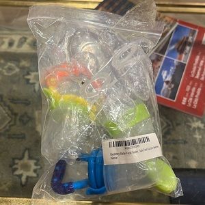 NWT Silicone baby teethers and feeders